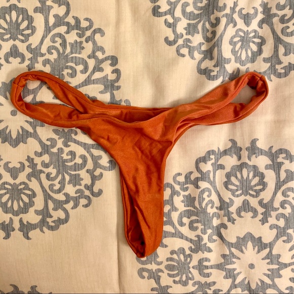 KIRA Swim Bikini Bottom in Burnt Orange - Picture 2 of 3
